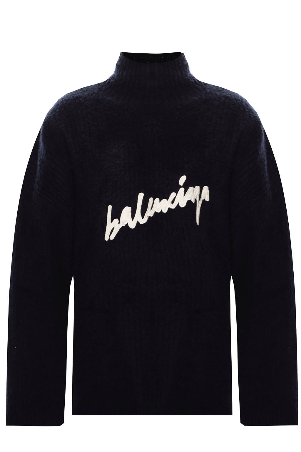 Balenciaga logo cheap turtleneck sweater